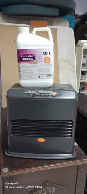 Aquecedor a parafina. Radiadores e Aquecimento