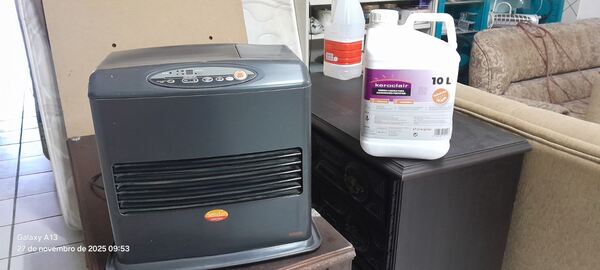 Aquecedor a parafina. Radiadores e Aquecimento