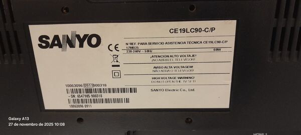 Tv Lcd Hd Sanyo. Televisores