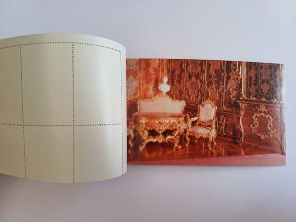 Carteira ONU-Viana Palácio de Schonbrun - 1998. Selos