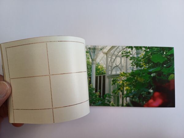 Carteira ONU-Viana Palácio de Schonbrun - 1998. Selos