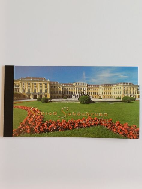 Carteira ONU-Viana Palácio de Schonbrun - 1998. Selos