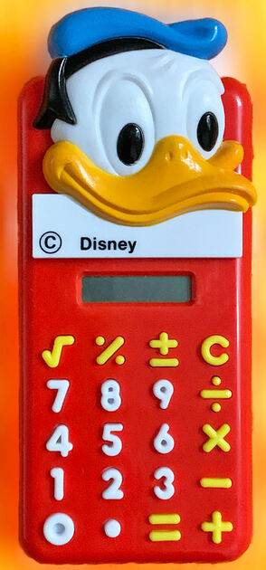 Calculadora Disney Pato Donald, Nova. Outros Jogos