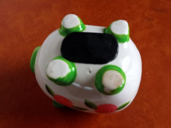 Porquinho mealheiro. Artesanato