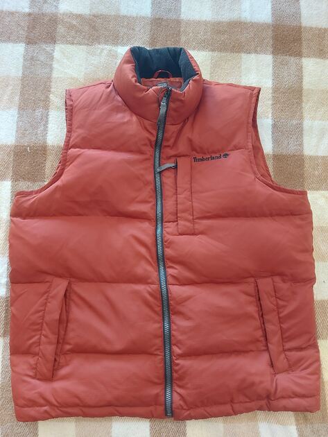 Colete Timberland laranja . Colete