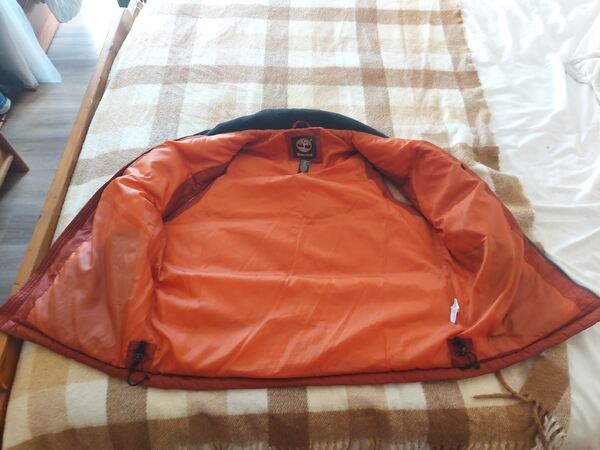 Colete Timberland laranja . Colete