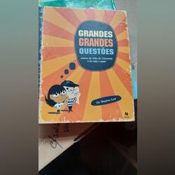 livro grandes grandes questões . Livros