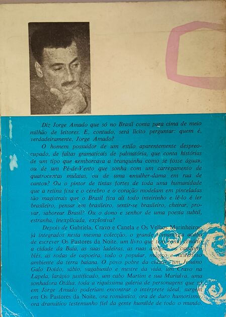 Os Pastores da Noite - Jorge Amado. Livros