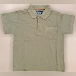Pólo de Criança Unissexo, Verde Seco, como Novo. Camisas e T-shirts. Cascais.     