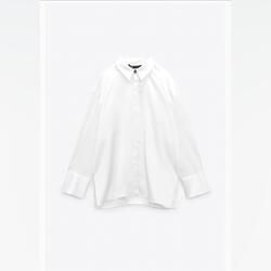 Camisa acetinada da Zara. Camisas e Blusas. Sintra. Zara M / 38 / 10   Branco