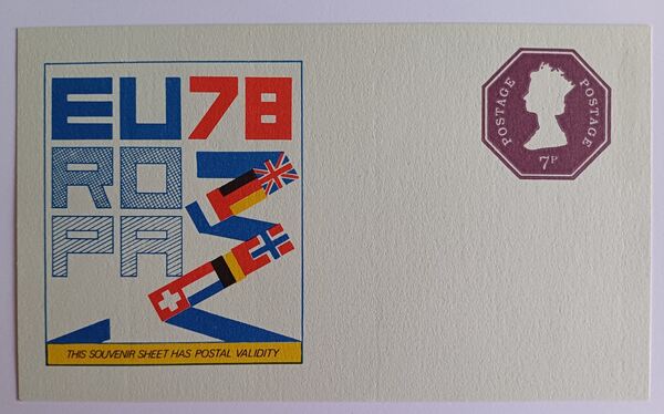 Filatelia - 2 Inteiros postal da Grã-Bretanha, de . Selos