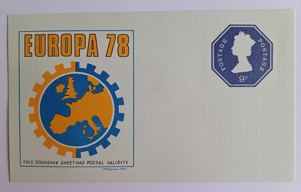 Filatelia - 2 Inteiros postal da Grã-Bretanha, de . Selos