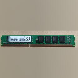 Memória Kingston PC 4GB DDR3 1333mhz - KVR13N9S8/4. Memórias RAM. Vendas Novas. 1x4 GB ddr3 computador de mesa  