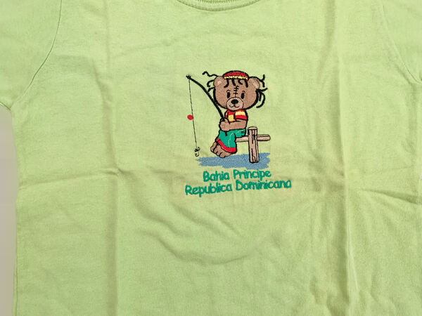 T-Shirt de Criança Unissexo República Dominicana, . Camisas e T-shirts
