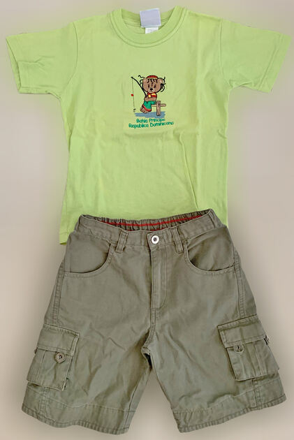 T-Shirt de Criança Unissexo República Dominicana, . Camisas e T-shirts
