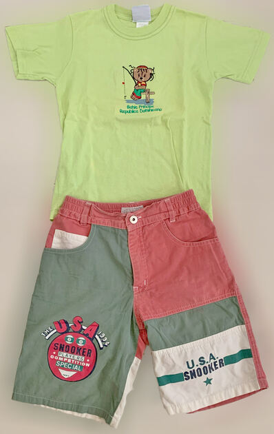 T-Shirt de Criança Unissexo República Dominicana, . Camisas e T-shirts