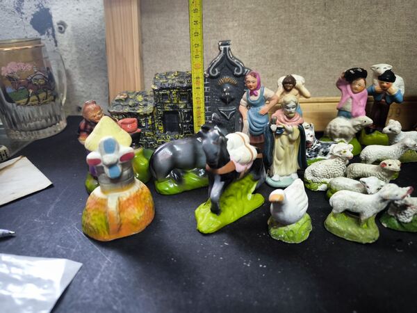 Conjunto Figuras de presépio 28 ud. Decoração de natal