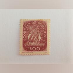 Filatelia Portugal - Caravela 1$00, 1948. Selos