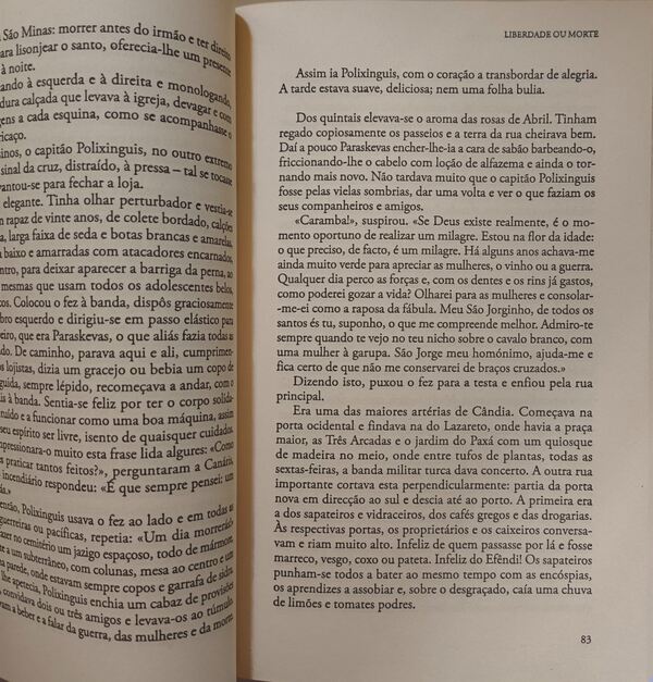 Liberdade ou Morte - Nikos Kazantzakis. Livros