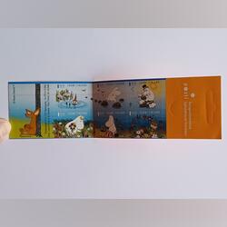 Filatelia Finlândia – Carteira Moomins 2007. Selos