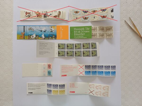 Filatelia Finlândia – Carteira Moomins 2007. Selos