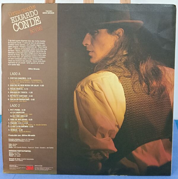 LP Eduardo Conde . Vinil, CDs