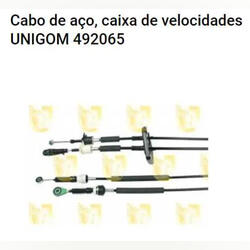 Cabo aço Caixa velocidades 492065 UNIGOM LANCIA/FI. Motor e componentes