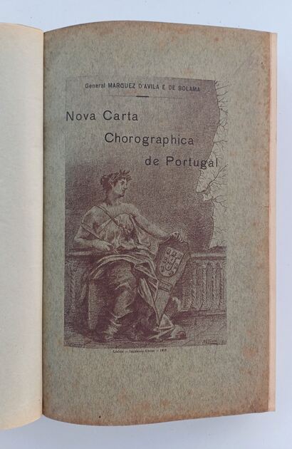 Nova Carta Chorografica de Portugal . Livros