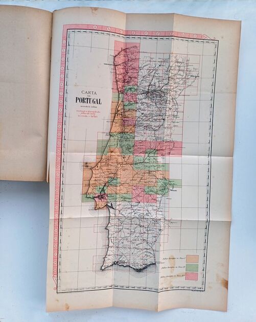 Nova Carta Chorografica de Portugal . Livros