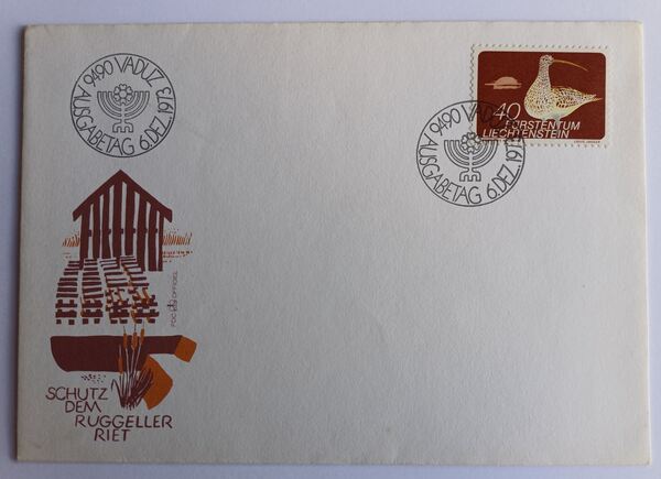 Filatelia - Lote de 11 FDC tema Pássaros e Flores. Selos