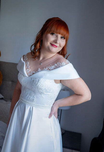 Vestido de noiva T40 ( Nadine Dress) . Vestidos de Noiva