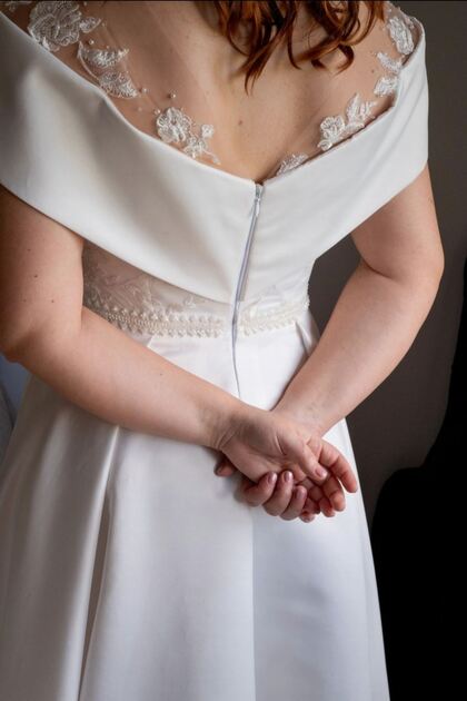 Vestido de noiva T40 ( Nadine Dress) . Vestidos de Noiva