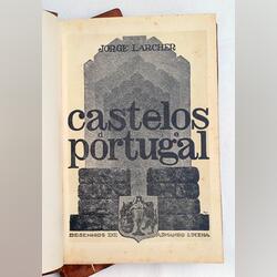 Castelos de Portugal, 1933, 2 volumes . Livros. Avenidas Novas. História Português    Muito bom Capa dura