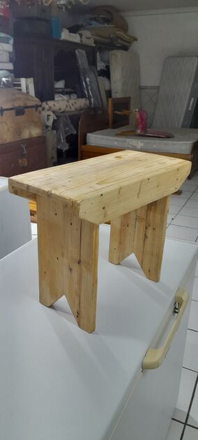 3 peças em madeira. Outros