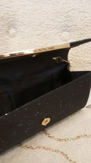 Carteira Preta de Senhora para festa - Nova. Carteiras