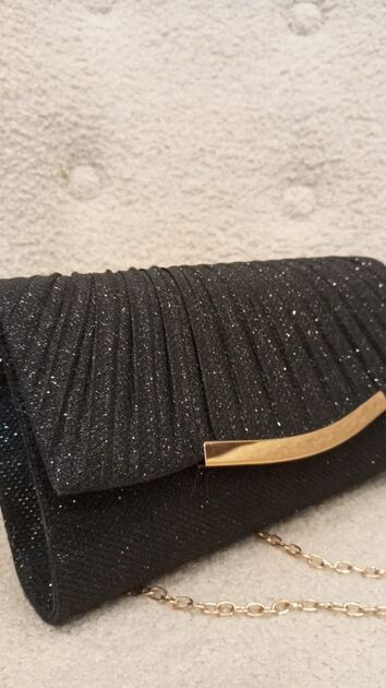 Carteira Preta de Senhora para festa - Nova. Carteiras