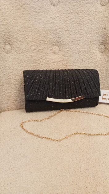 Carteira Preta de Senhora para festa - Nova. Carteiras