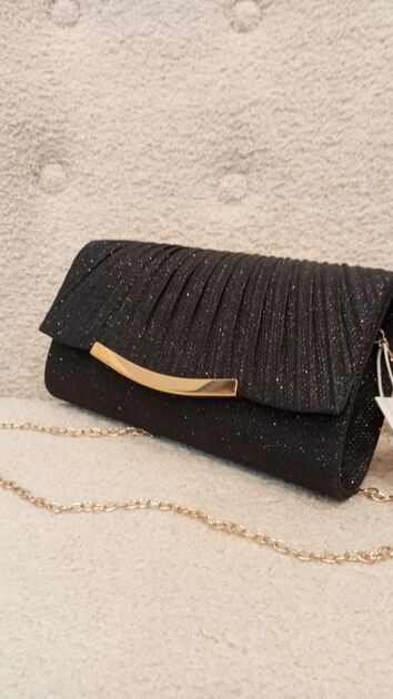 Carteira Preta de Senhora para festa - Nova. Carteiras