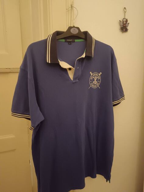 Polo da Gant original azul XL . Outros Moda Homem