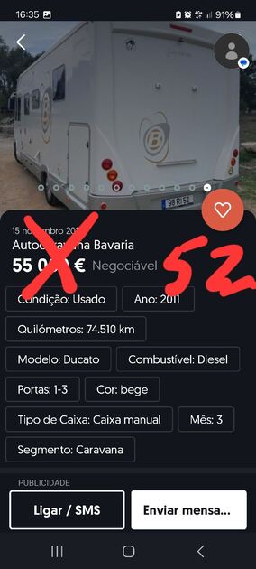 autocaravana Baviera . Carros