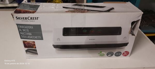 Máquina de selar Silvercrest. Outros Pequenos Aparelhos