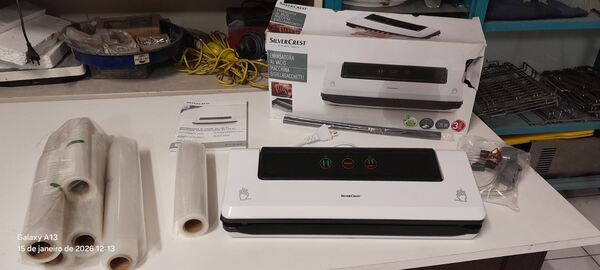 Máquina de selar Silvercrest. Outros Pequenos Aparelhos