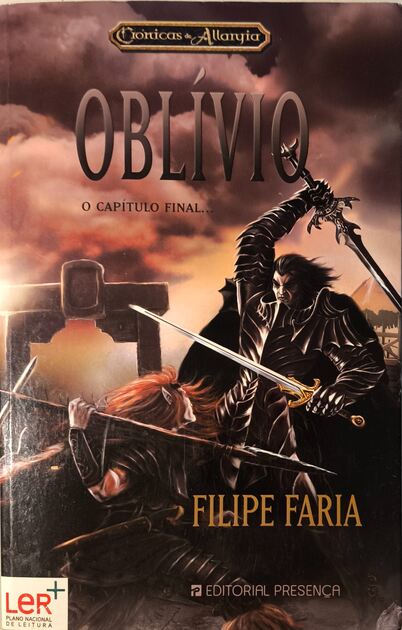 Oblívio, O Fado da Sombra, A Essência da Lâmina. Livros
