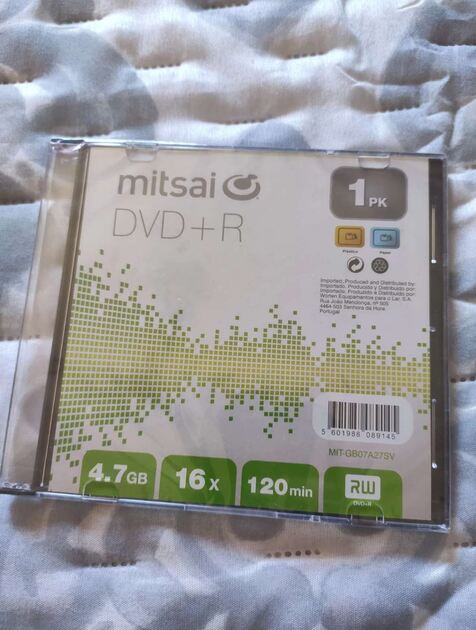 CD virgem mitsai. Outros (Eletrónica)