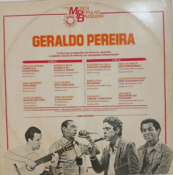 LP Geraldo Pereira . Vinil, CDs