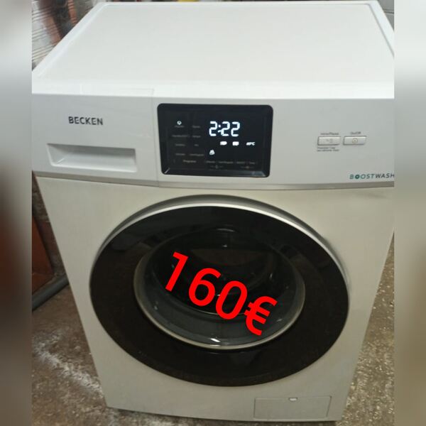 Máquina de lavar roupa da becken de 8kg . Máquinas de Lavar Roupa