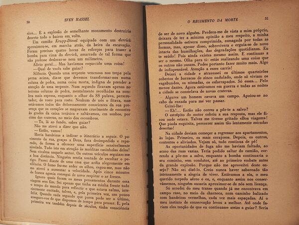 O Regimento da Morte - Sven Hassel. Livros