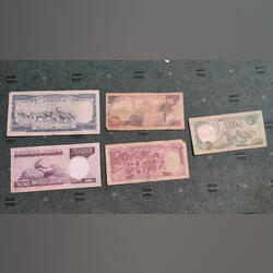 Lote Notas do Banco de Angola:. Notas. Elvas