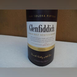 Whisky Glenfiddich  Malte Solera Reserva 15  Anos. Alimentos e bebidas. Leiria