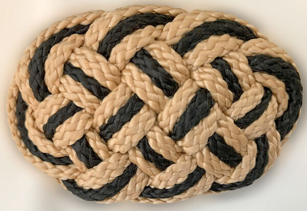 Travessão para o Cabelo Bege e Preto, Novo. Diademas
